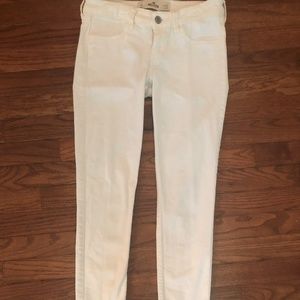 Hollister White Skinny Jeans